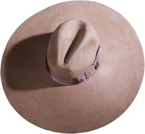 ByTheR Unisex Modern Chic Classic Style Floppy Wide Brim Fedora Hat in Saudi Arabia