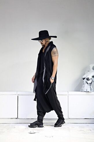ByTheR Unisex Modern Chic Classic Style Floppy Wide Brim Fedora Hat in Saudi Arabia