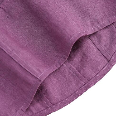 Amazhiyu Womens Pure Linen Crop Corset Top Summer Casual Floral Lace Up Bustier in Kuwait