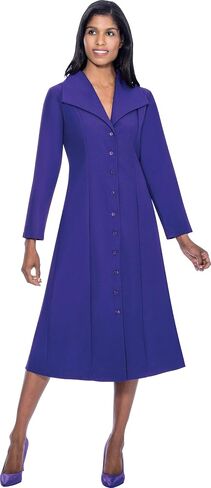 GMI - Group Button Down Clergy Dresses for Women - Elegant Church Dress & Uniform, Clergy Robes Women Choir Robes G11573 in Saudi Arabia