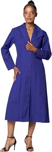 GMI - Group Button Down Clergy Dresses for Women - Elegant Church Dress & Uniform, Clergy Robes Women Choir Robes G11573 in Saudi Arabia
