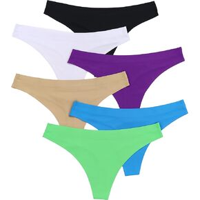 ToBeInStyle Junior Teenage Girls Young Adult No Show No Panty Line Laser Cut Underwear