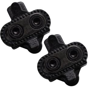 مو فيت زوج واحد من مسامير الدراجة متوافقة مع SPD SH51 - دوارة مصممة للنساء والرجال أحذية ركوب الدراجات الدوارة بدون مشابك اسود in Kuwait