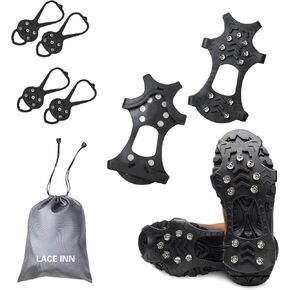 زوجان من مرابط الجر مع 10 مرابط فولاذية (الحجم: عالمي) + زوج واحد من المسامير غير القابلة للانزلاق مع 11 مسمارًا (الحجم: L) in Kuwait