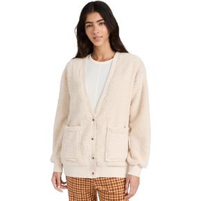 PJ Salvage Women's Loungewear Shearling Cardigan in Kuwait
