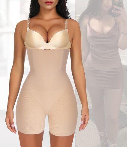 WEICHENS Tummy Control Panties for Women Shapewear High Waisted Body Shaper Slip Shorts Thigh Slimmer Underwear in Kuwait