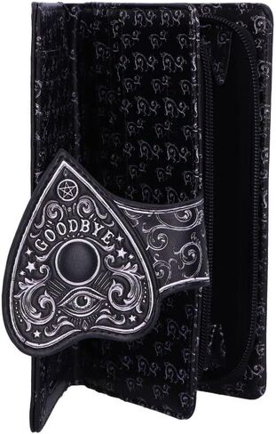 Nemesis Now Spirit Board Planchette Embossed Frauen Geldbörse Gothic، Nu Goth، Rockwear in Kuwait