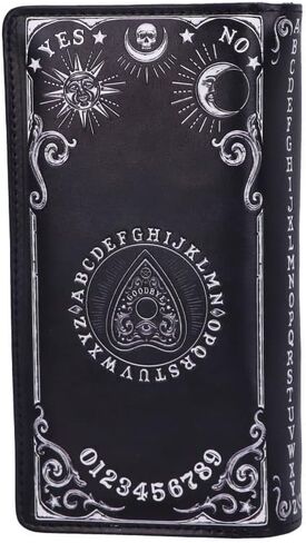 Nemesis Now Spirit Board Planchette Embossed Frauen Geldbörse Gothic، Nu Goth، Rockwear in Kuwait
