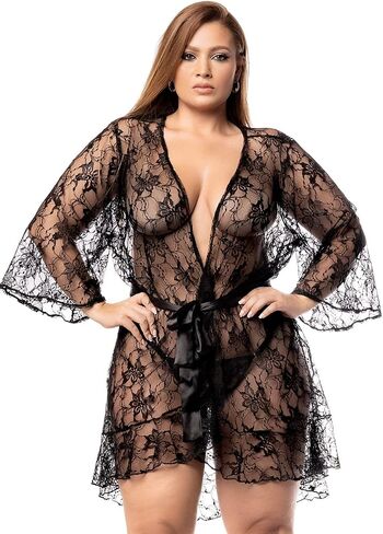 Mapalé by Espiral Women's Mapale Robe with Matching G-String in Saudi Arabia