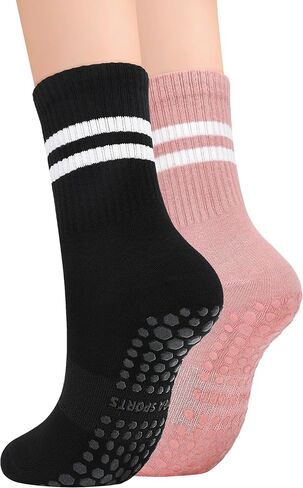 جوارب Olreco بيلاتيس مع مقابض للنساء، جوارب بيلاتيس باري، جوارب يوجا، جوارب جريبي، جوارب مستشفى غير قابلة للانزلاق in Kuwait