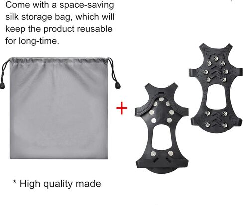 زوجان من مرابط الجر مع 10 مرابط فولاذية (الحجم: عالمي) + زوج واحد من المسامير غير القابلة للانزلاق مع 11 مسمارًا (الحجم: L) in Kuwait