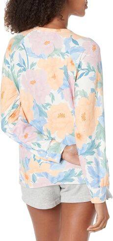 PJ Salvage Women's Loungewear Twilight Garden Long Sleeve Top in Saudi Arabia