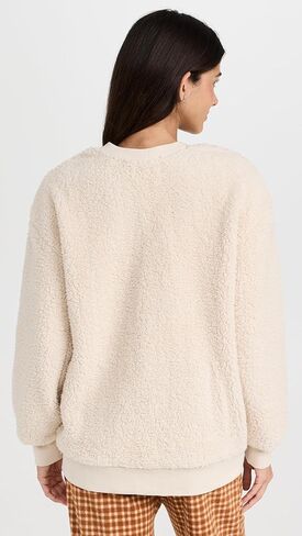 PJ Salvage Women's Loungewear Shearling Cardigan in Kuwait