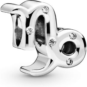 Pandora Sparkling Capricorn Zodiac Charm - Compatible Moments Bracelets - Jewelry for Women - Gift for Women in Your Life - Made with Sterling Silver & Cubic Zirconia in Saudi Arabia