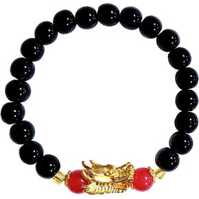 xuzhiyuan 2024 السنة الجديدة من التنين مطرز سوار ستريك قابل للتعديل الأخضر اليشم كريستال الخرز الصينية زودياك الحيوان رأس التنين سحر سوار محظوظ سحر أساور السنة الجديدة مجوهرات هدايا للنساء الرجال الفتيات الأولاد in Kuwait