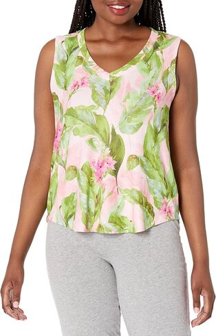 PJ Salvage womens Loungewear Tropicana Dreams Tank Pajama Top in Saudi Arabia