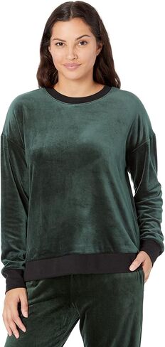 بلوزة دونا كاران بأكمام طويلة للنوم in Kuwait