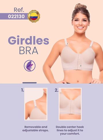 Fajitex Women's Post Surgical Surgery Bra Posture Corrector Brasier Post Operatorio 022130 in Saudi Arabia