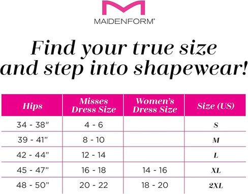 ملابس داخلية نسائية من Maidenform من الدانتيل للتحكم في بطنك، تحكم قوي في البطن، بدلة داخلية لاسلكية in Kuwait