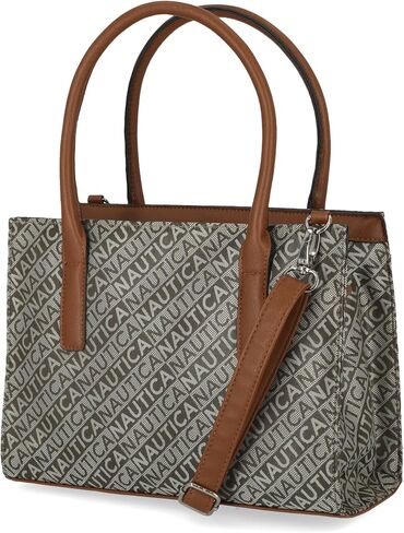 Nautica Womens Sandy Jr. Top Handel Satchel with Removable Crossbody Strap in Saudi Arabia