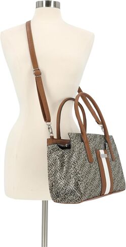 Nautica Womens Sandy Jr. Top Handel Satchel with Removable Crossbody Strap in Saudi Arabia