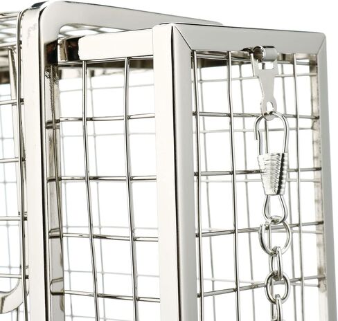 YYW Women Chain Crossbody Bags Iron Cage Metal Hollow Out Cage Evening Clutch in Saudi Arabia