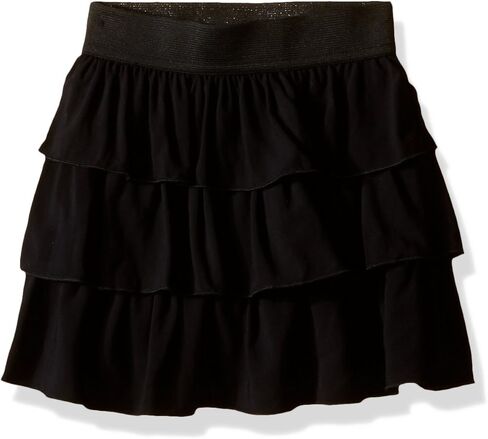 Amy Byer Girls' Pull-On Tiered Skirt for School or Play in Saudi Arabia