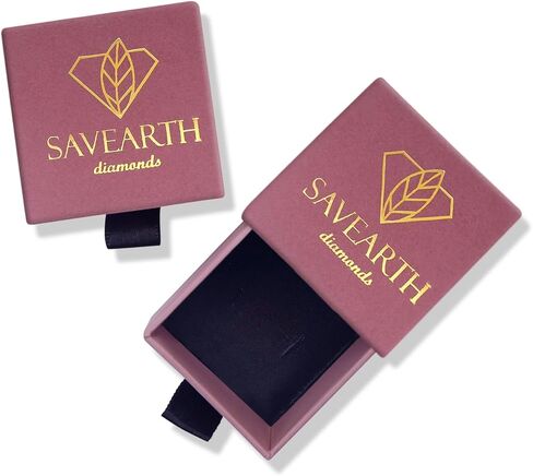 سافيرث دايموندز 1/4 قيراط. خاتم زفاف نسائي من t.w مصنوع من الماس المويسانتي ذو صف مزدوج من الذهب عيار 14 قيراط فوق الفضة الإسترليني (0.25 قيراط)، هدية عيد الحب لها in Kuwait