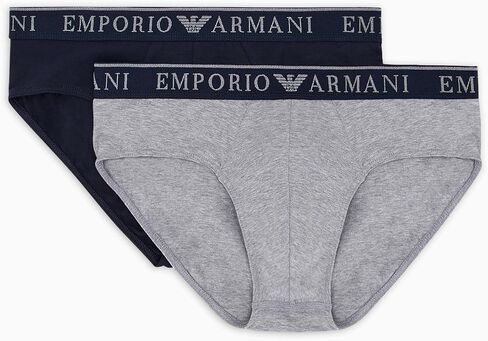 Emporio Armani Men's Endurance 2 Pack Brief in Saudi Arabia