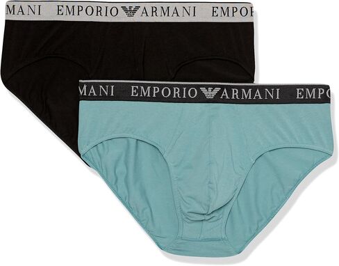 Emporio Armani Men's Endurance 2 Pack Brief in Saudi Arabia