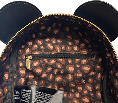 Loungefly Exclusive Disney Minnie Mouse Leopard Print Double Strap Shoulder Bag in Saudi Arabia