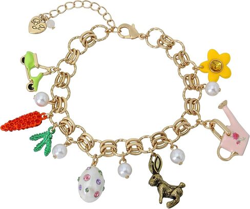 Betsey Johnson Spring Charm Bracelet in Saudi Arabia