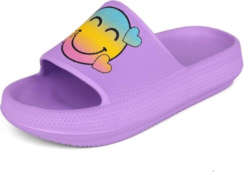 Kids Cloud Slides丨Pillow Sandals for Boys Girls丨Quick Drying Bathroom Shower Sandals丨Summer Beach Pool Slippers| Thick Sole Non-Slip in Kuwait