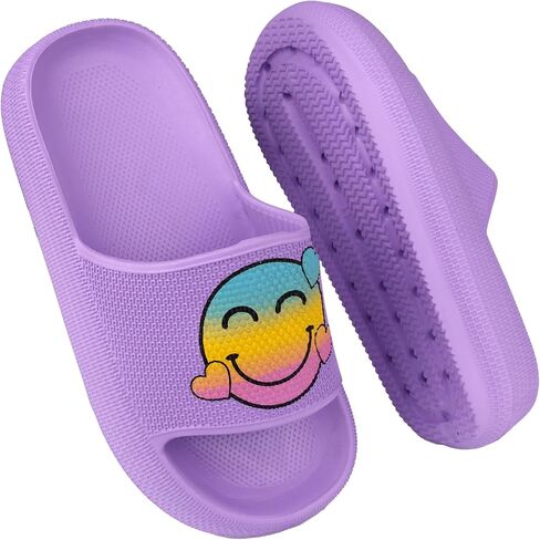 Kids Cloud Slides丨Pillow Sandals for Boys Girls丨Quick Drying Bathroom Shower Sandals丨Summer Beach Pool Slippers| Thick Sole Non-Slip in Kuwait
