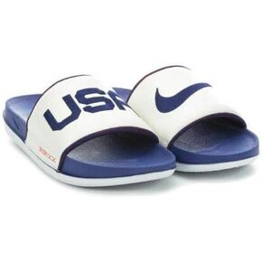 Nike Men's Offcourt USA Slides Sail/Blue (numeric_9) in Saudi Arabia
