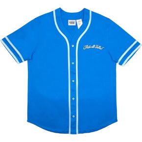Looney Tunes Men’s Baseball Athletic Jersey Casual Button Down Short Sleeve Shirt for Men and Women in Saudi Arabia