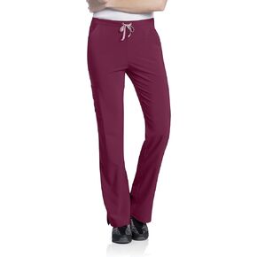 Landau Women's Urbane Performance Tailored Fit Stretch 6-pkt Cargo Scrub Pants 9312