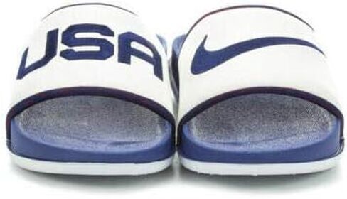 Nike Men's Offcourt USA Slides Sail/Blue (numeric_9) in Saudi Arabia