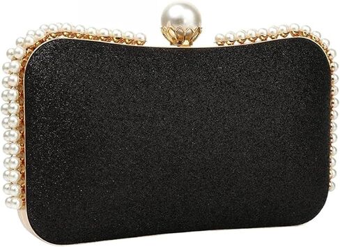 YYW Clutch Purse for Women Pearls Evening handbag Wedding Party Purse Shoulder Bag in Saudi Arabia