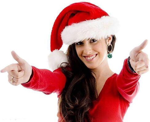 أقراط عيد الميلاد هيبوالرجينيك هدية القوس هوب أقراط عطلة X-Mas الحاضر القوس متعدد الألوان حجر الراين أقراط هدية للنساء الفتيات in Saudi Arabia