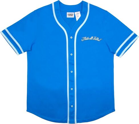 Looney Tunes Men’s Baseball Athletic Jersey Casual Button Down Short Sleeve Shirt for Men and Women in Saudi Arabia
