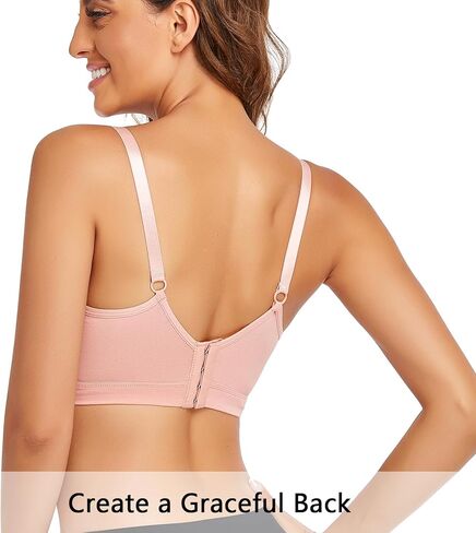 حمالات صدر للرضاعة من CuteStreet، حمالة صدر لاسلكية مبطنة من الدانتيل للرضاعة الطبيعية، حمالة صدر للأمهات ذات شكل طبيعي in Kuwait