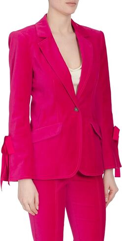 Cinq à Sept Women's Velvet Lou Blazer in Kuwait