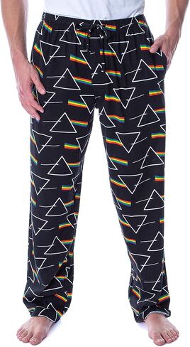 Under Disguise Men's Pink Floyd Classic Pajama Pants with Elastic Waist, X-Large in Saudi Arabia