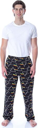 Under Disguise Men's Pink Floyd Classic Pajama Pants with Elastic Waist, X-Large in Saudi Arabia
