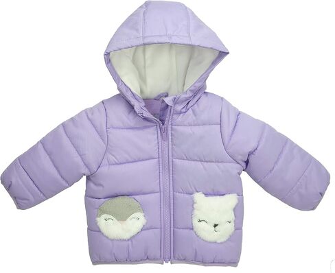 Carter's Girls' Fleece Lined Puffer Jacket Coat in Saudi Arabia