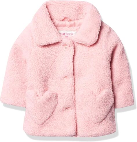 Carter's Girls' Cozy Sherpa Coat Jacket in Saudi Arabia