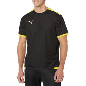 قميص جيرسي كاجوال بأكمام قصيرة ورقبة دائرية للرجال من PUMA - أخضر in Saudi Arabia