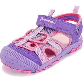 Kids Sandals for Boys & Girls - Athletic Closed-Toe Toddler Water Shoes - Perfect for Summer Beach Hiking Outdoor Sports Unisex Child Sandals (Toddler/Little Kid)