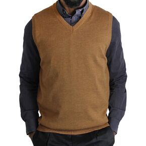 Blue Ocean Big and Tall Casual Heather Sweater Vest